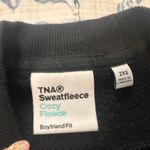 Aritzia TNA  Sweatshirt Boyfriend Fleece Cozy Photo 2