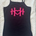 HUGS & HONIS Hawaii Signature Logo Hawaiian Aloha Designer Tank Top M Black Size M Photo 1