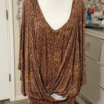 The muse lounge women blouse Brown Size 2X Photo 0