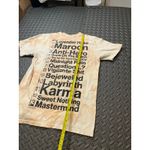 Taylor Swift Midnights Marbled Tie Dye Double Sided Graphic Tee Shirt M Peach Photo 5