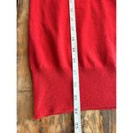 Talbots A6  XS Red Cowl Neck 3/4 Sleeve Knit Sweater‎ Blouse Top Pullover Photo 4