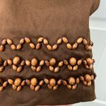 Jones New York NWOT  Signature women’s brown stretch beaded cuff capri‎ pants 14 Photo 3