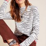 Chelsea & Theodore Striped Mock Neck Women’s Sweater Photo 5