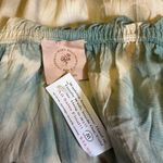 Scrapwork Earthy boho hippie tie dye blouse Tan Size M Photo 1