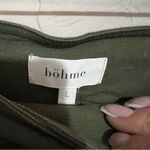Bohme Remington Olive Green High Rise Shorts Photo 8