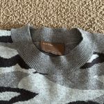 Kerisma Karisma Grey & Black Camouflage Sweater Photo 1