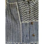 Chaps Denim Button Up Sweater Knit Vest Sz Large Lightweight Button Closure Photo 3