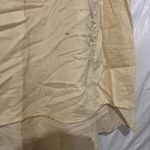 Eileen Fisher  Yellow Cotton Wrap Skirt Size Small Photo 5