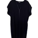 Vince  Navy Tunic Mini Dress Photo 0