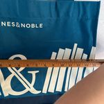 Barnes & Noble Canvas Tote Bag Teal 14" Shopper Book Bag Durable Reusable NEW Blue Photo 7