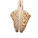 Gap Leopard Print Espadrille Mule Slide-On Flats Size 9 Photo 4