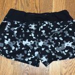 Athleta Black and White Athletic Shorts for Dynamic Performance Photo 2