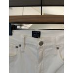 J Crew White Denim Flare Crop Mid Rise Jeans 27 NWT Photo 3