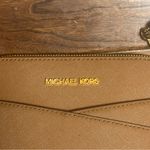 Michael Kors Jet Set Travel Medium Dome Crossbody Bag Purse Luggage Brown NWT Photo 2