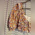 For Love & Lemons  | Libby Floral Crop Top, size XL Photo 3