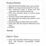 Athleta  NWT Conscious Crop Printed A-C, Sz S Photo 3