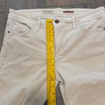 Pilcro  Women's Micro Corduroy Slim Boyfriend Crop Pants Ivory Cream Boho‎ Preppy Photo 5