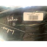 Lulus Literary Lover Forest Green Wrap Sweater Dress XS NWT Photo 4