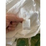 Haute Hippie  Long Dress Women’s White Boho Ruffle Smocked Preppy Size XL Photo 3