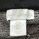 House of Harlow 1960 Geometric knit Black and White pants size Large Photo 3