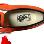 Vans ‎ Custom Slip On CHEER Black Orange Lightning Women's Shoes Size 9 Men's 8 Photo 6