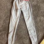 Gymshark Women’s extra small gym shark leggings grey wine‎ pink accent Photo 4