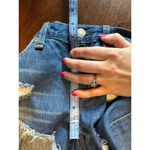 Rag and Bone Ray Bone Women's 25 Denim Blue Jean Shorts Summer Distressed Costal Cowgirl Core Photo 5