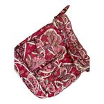LuLaRoe Womens Vera Bradley Red Paisley Rosie Posey Crossbody Purse Photo 1