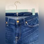 7 For All Mankind  Gwenevere dark blue straight legged jeans size 26 Photo 2