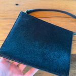 Loft  Ann Taylor Real Animal Hair Wristlet Wallet Clutch Purse Photo 1