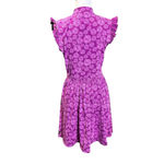Matilda Jane  Ruffle Dress Medium Purple Wonderful Parade Magnolia Dress Purple Photo 3