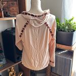 POL  Beige and Cream Women's Contrast Hoodie Small Photo 4