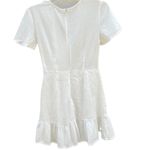 Princess Polly Womens size 4 Company for One white wrap dress-DEFECT👇🏼 Photo 2