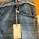 Good American  Bombshell Short Denim Blue Jean Shorts Shadow Pockets Plus Size 24 Photo 4