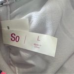 SO NWT ‎ Tropical Bandeau Flounce Bikini Top Padded Push Up Size Small Photo 6