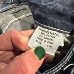 Cowgirl Tuff Women’s Jeans Size 24x36 Fly Free Pink Feather Embroidered Aztec Blue Photo 6