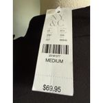New York and Company Black Retro Style Dress Medium Glam Party Cocktail NWT Photo 3