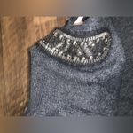 Rebecca Taylor Angora cashmere blend  beaded collar sweater spring  $205 y2k boho Photo 4