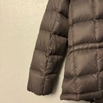 Ralph Lauren women's gray down feather filled puffer jacket size medium Photo 15