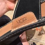 UGG  Black and Tan Sandals Casual Comfort Photo 5
