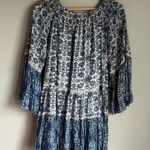 MISS JUNE BLUE FLORAL MINI DRESS Blue Size undefined Photo 2