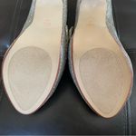 Caparros  Odessa Heels Champagne Sparkle  Women’s Size 9 Peep Toe Bow Accent Photo 8