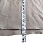 COS Beige Wool Blend Oversized Collar Long Sleeve Midi Shirt Dress Size 8 Photo 8