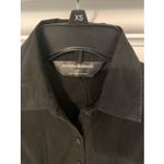 Norma Kamali  black dress, size M, cotton, buttons down the front. Photo 1