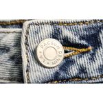 PacSun  Light Wash Mom‎ Shorts High Rise Denim Roll Cuff Summer Casual Size 25 Photo 1