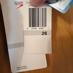 Speedo  Women's Racing Race Xtra Life Lycra Swimsuit Vintage Blue NWT Size 26 Photo 6