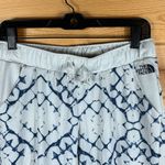 The North Face  Flashdry Jogger Pants Womens 4 White Blue Tie-Dye Polyester Photo 1