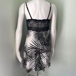 Soma  Lace Sleep Chemise Palm silhouette ivory nightgown small Photo 5