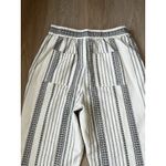 Anthropologie Pants Womens Large Cream Black Essential Beach Boho Aztec Tassel Photo 8