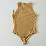 SKIMS  Ochre Tan Beige Fits Everybody High Neck Bodysuit - XL Photo 3
